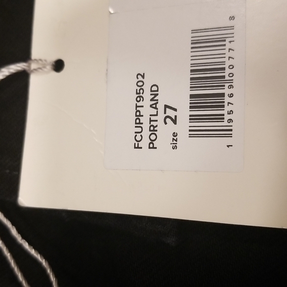 💕FAVORITE DAUGHTER💕 The Eva Long Slim Short ~ Portland Black 27 NWT - Picture 11 of 12